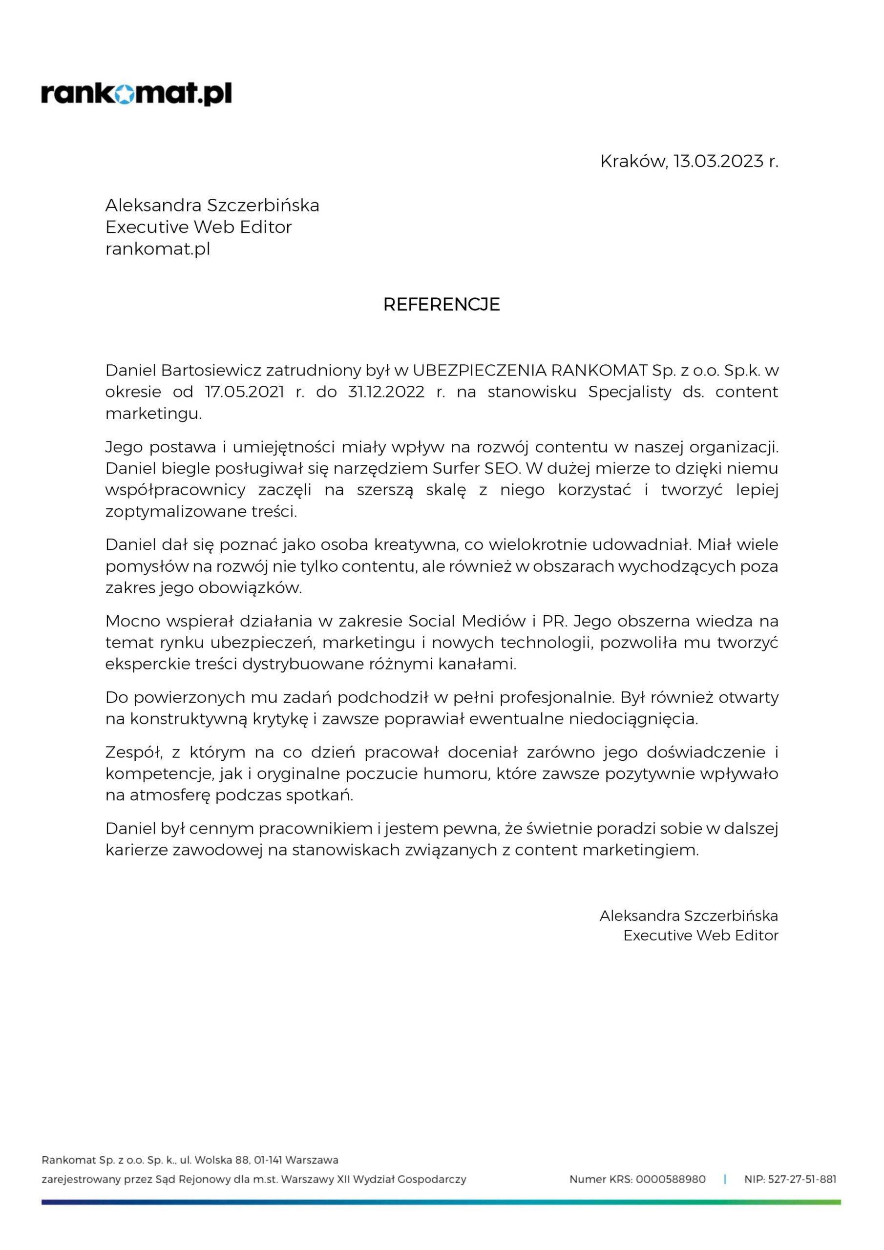 Daniel Bartosiewicz Portfolio 44 Referencje-Daniel-Bartosiewicz-min