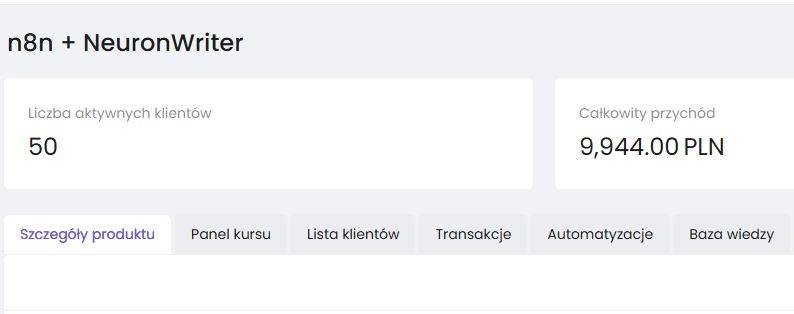 Kurs NeuronWriter + n8n