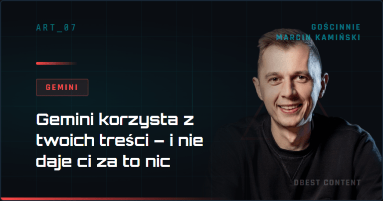 Gemini korzysta z twoich treści – i nie daje ci za to nic