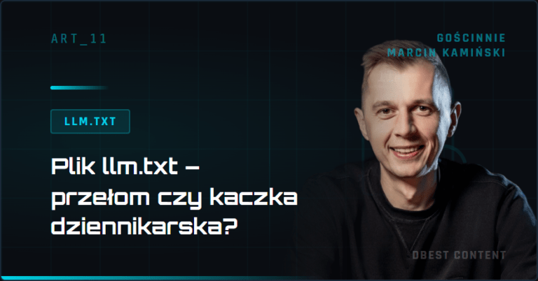 Plik llm.txt – przełom czy kaczka dziennikarska?