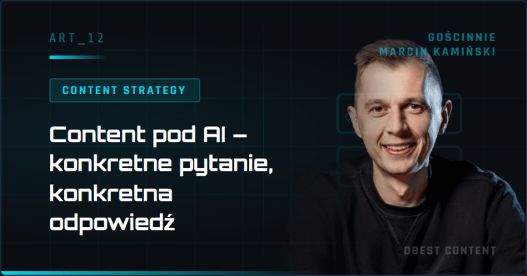 Content pod AI – konkretne pytanie, konkretna odpowiedź