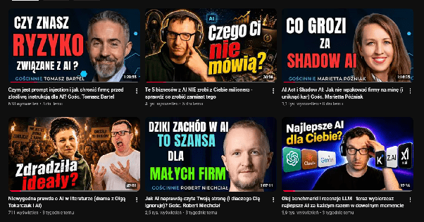 Kanał YouTube Daniela Bartosiewicza – Content i Automatyzacja