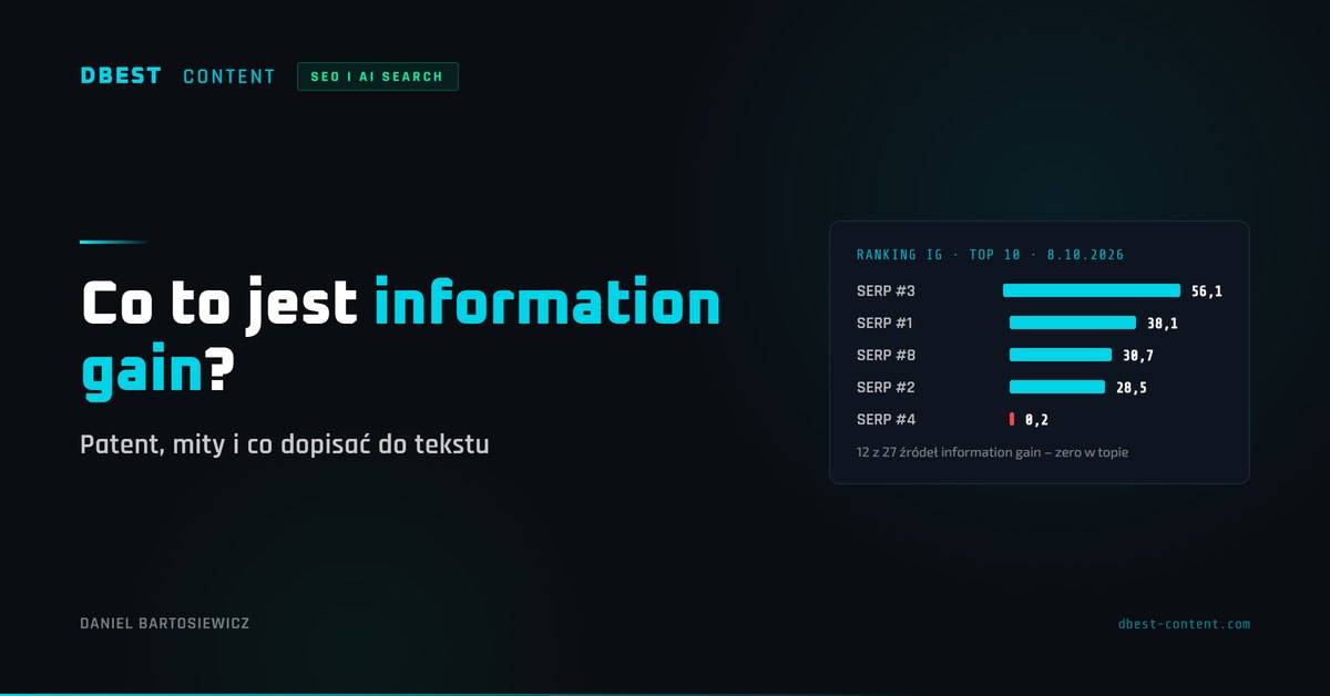 co to jest information gain